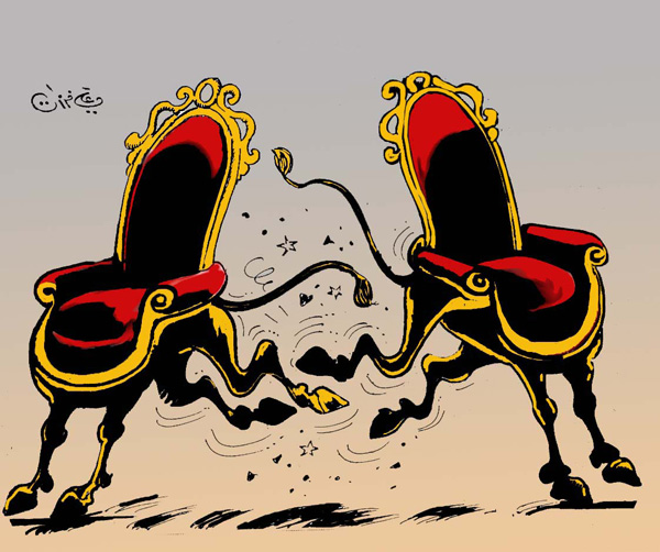 ali ferzat - علي فرزات-  كاريكاتير - رؤساء - 75