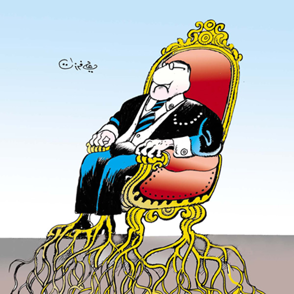 ali ferzat - علي فرزات-  كاريكاتير - رؤساء - 153