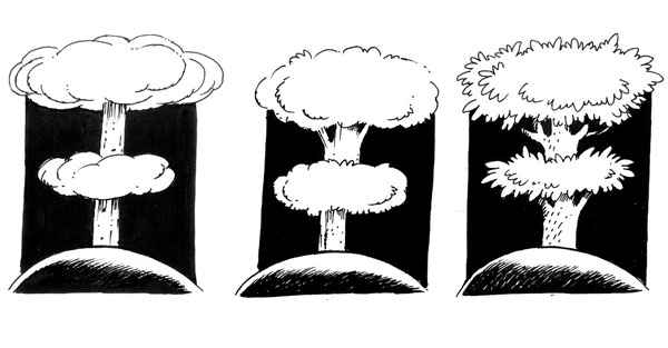 ali ferzat - علي فرزات-  كاريكاتير - حرب - 235