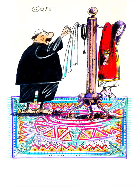 ali ferzat - علي فرزات-  كاريكاتير - مجتمع - 300