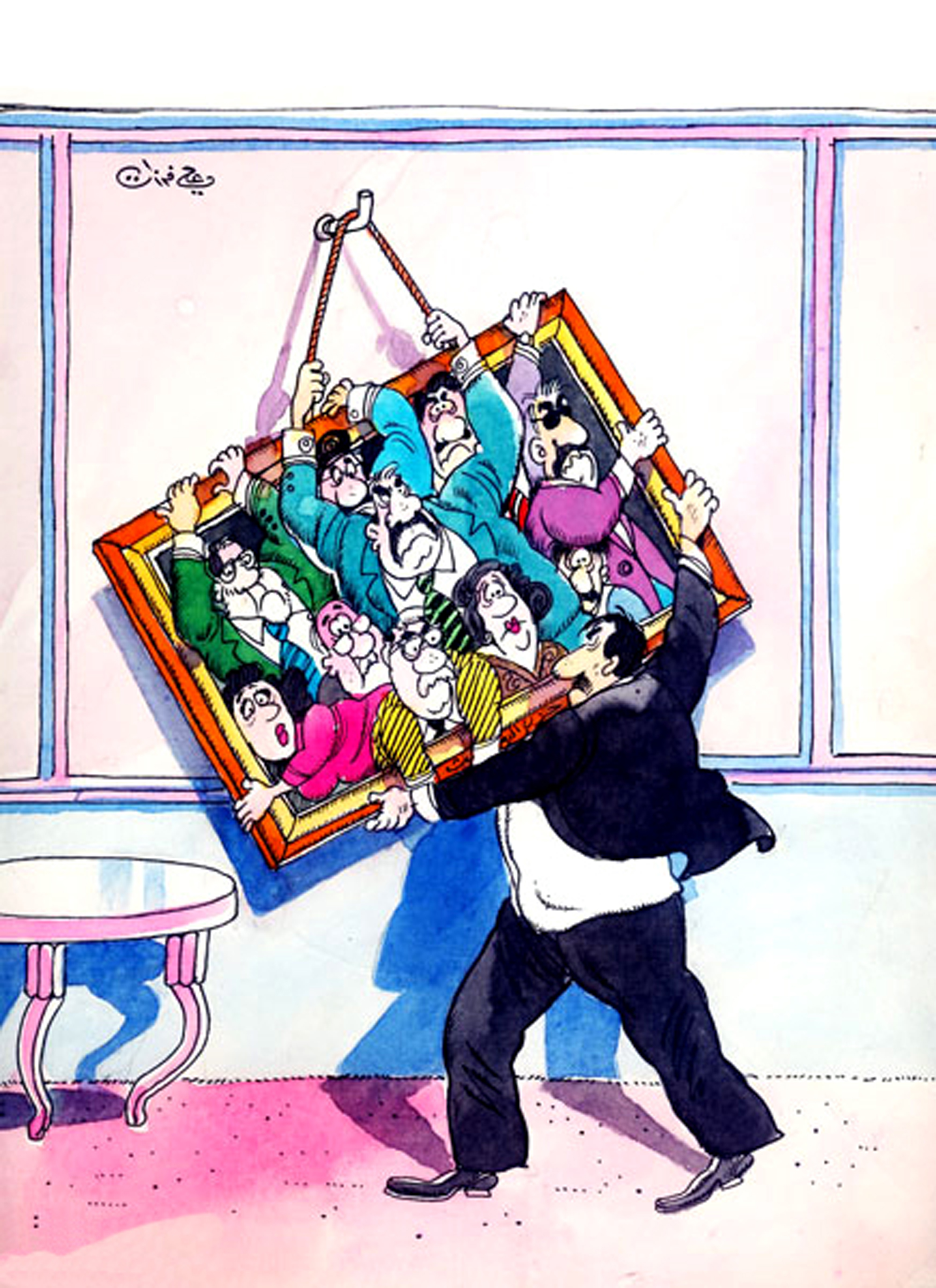 ali ferzat - علي فرزات-  كاريكاتير - قيادات - 457