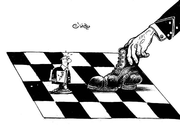 ali ferzat - علي فرزات-  كاريكاتير - حرية - 554