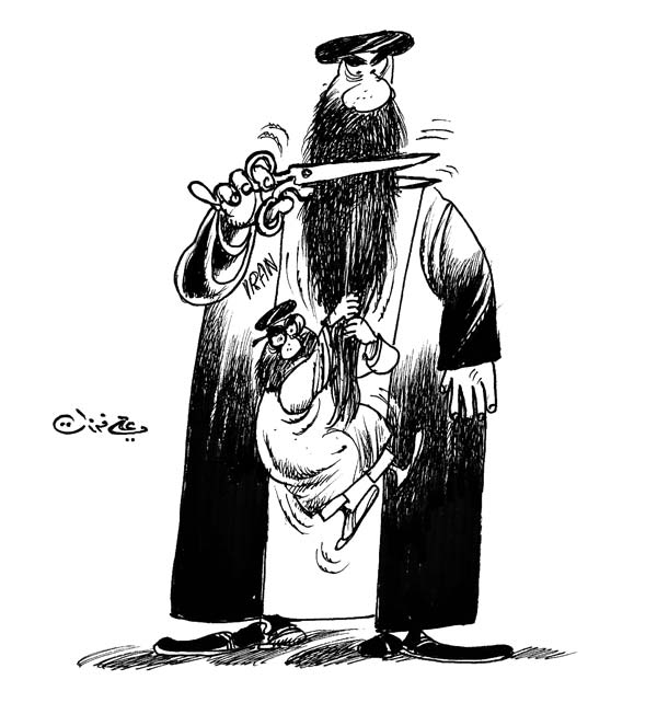 ali ferzat - علي فرزات-  كاريكاتير - سلطة - 596