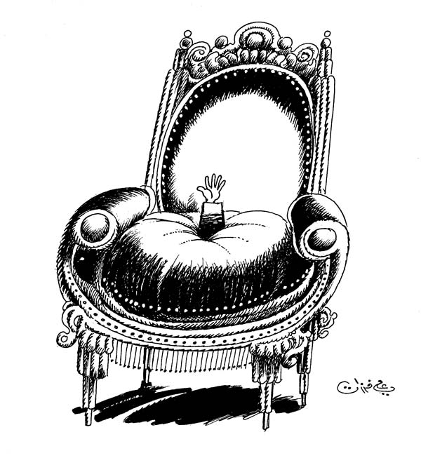 ali ferzat - علي فرزات-  كاريكاتير - سلطة - 606