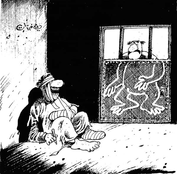 ali ferzat - علي فرزات-  كاريكاتير - حرية - 608