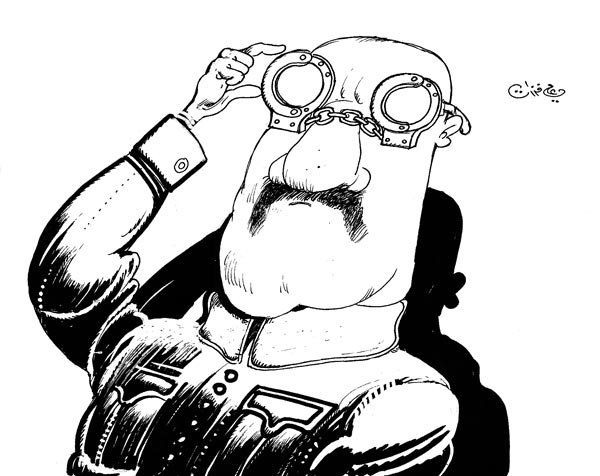 ali ferzat - علي فرزات-  كاريكاتير - سلطة - 649