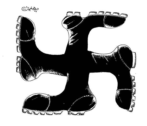 ali ferzat - علي فرزات-  كاريكاتير - دكتاتورية - 691